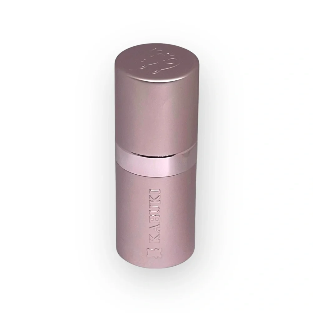 Deadstock: new Too Faced ㋛ Retractable Teddy Bear Hair Kabuki Brush ㋛ Metal Pink
